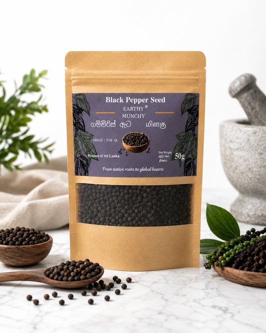 Earthy Munchy Black Pepper Seed styled image