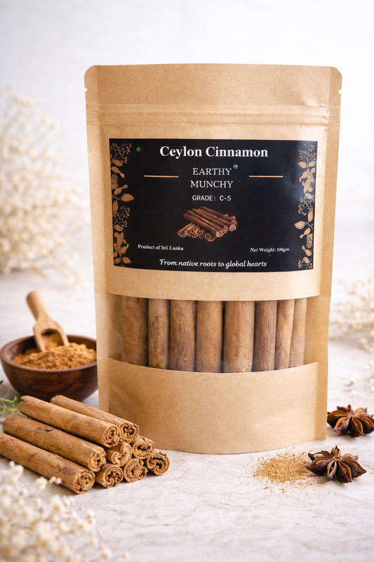 Ceylon Cinnamon C5 Grade front shot