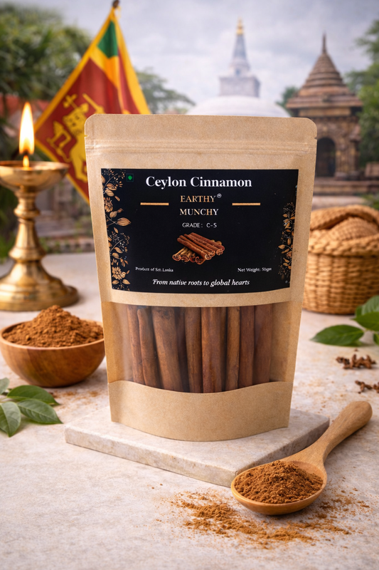 Ceylon Cinnamon C5 Grade styled shot