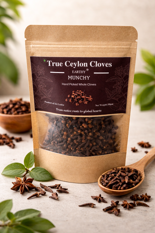 Ceylon Cloves CG1 Grade styled shot