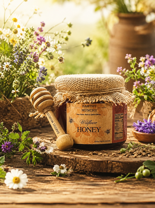 Wildflower Honey styled shot